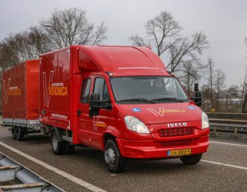 C1E – Lichte vrachtauto met aanhanger